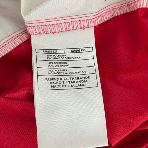 Nike Golf Fit Storm Full Zip Hooded Windbreaker Jacket Pink‎ White Pockets Large - Picture 8 of 12